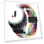 Nylon Strap with Magnetic Clasp — Smartwatch Straps, Light luxury jewelry