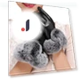 Women's Fashion Plush Winter Warm Fur Touchscreen Gloves — Arm Warmers, Bag Living