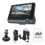 4-inch 3-Channel Car Dash Cam — Dashboard Cameras, JOHO - CarGear