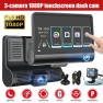 4-inch Touch Screen Dash Cam — Dashboard Cameras, Rainbow Rain