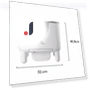 Self-cleaning Cat Litter Box — Training Systems, Rainbow Rain