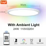 Ultra Thin Smart LED Ceiling Light — LED, Rainbow Rain