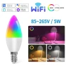 WiFi Smart LED E14 Bulb RGB — LED, Rainbow Rain