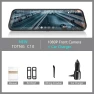 10-inch Mirror Camera for Car Touch Screen — Rearview Cameras for Cars, JOHO