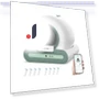 Automatic Self-Cleaning Cat Litter Box — Waste Bins, Rainbow Rain