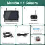 Wireless 7-inch Blind Spot Alarm AHD Monitor with Touch Screen DVR Recording Night Vision IR Rear View 4-Channel Camera — Rearview Safety Systems, JOHO - CarGear