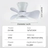 Modern Ceiling Fan with LED Lighting — Ceiling Fan Lighting Solutions, Luminaire Lighting Mall