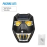 Outdoor Solar Garden Wall Light — Outdoor Security & Flood Lighting, Lntelligent Living Hall