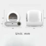 Self-Cleaning Automatic Cat Litter Box — Waste Bins, Rainbow Rain
