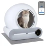 Self-Cleaning Smart Cat Litter Box — Waste Bins, Rainbow Rain