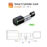 Smart Electronic Door Lock with Fingerprint, APP, Keys, and IC Card Unlock — Smart Home Security, Super Dream Home