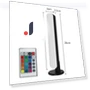 Smart LED Ambient Lamp with Music Sync — Study & Desk Lighting, Good Household Items