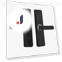 Smart Lock with Bluetooth, Digital Code, and Fingerprint — Smart Home Security, HIMO Group