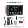 2 Din Car Stereo with 7-inch Touch Screen — Stereo Receivers, ToyousoniC