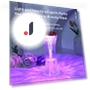 Glass Design Touch Crystal 7-Color Ambient Light Humidifier — Overhead Lighting, TrendyFinds