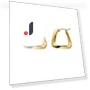 Luxury Lightweight Earrings — Men's Earrings, Fashion footsteps