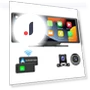 Wireless Carplay Android Auto Dash Cam — Rearview Safety Systems, Chic Home