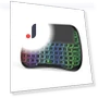 Wireless Mini Keyboard with Backlight — Keyboards, Vinde Home