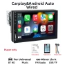 7-inch Car Radio Receiver with Carplay and Android Auto — Stereo Receivers, Auto Launcher