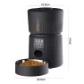 Automatic Pet Feeder with Stainless Steel Bowl — Feeders, Indoor Furniture