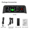 GPS Speedometer with Inclinometer and Compass HUD — Location Tracking Devices, Auto Launcher