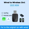 Беспроводной адаптер CarPlay и Android Auto — Автомагнитолы, Auto Launcher