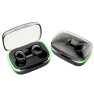 Bluetooth Earbuds with LED Lighting — In-Ear Headphones, QUEED
