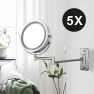 Smart Makeup Mirror with Adjustable Lighting — Handheld, Vinde Home