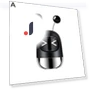 Swinging Robot Car Aromatherapy — Car Air Fresheners, Dream Garage