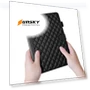 Превью Rhombus Lattice Leather Smart Tablet Case for iPad Pro 11 2024 — Keyboard Cases