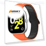 Превью Dual Color Strong Magnetic Buckle Silicone Watch Band — Fitness Bands, Xiaomi