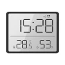 Digital Wall Clock with Temperature Display and Alarm — Clocks, Smarter than future
