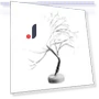 20-inch Bonsai Tree Desk Lamp — Study & Desk Lighting, Chic Home