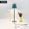 3-color touch dimmable LED desk lamp — Study & Desk Lighting, New style home