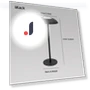 LED Touch Desk Lamp with USB Charging — Desk & Table Lighting, Chic Home