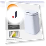 Smart Induction Trash Can — Kitchen Cans, WTEMPO