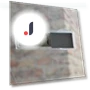 Car LCD Clock and Thermometer with Suction Cup — Clock, AI Supermarket