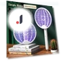 Smart Foldable Electric Fly Swatter with Vertical Rotation and Photocatalytic Mosquito Trap Lamp — Fly Swatters, StrideBox