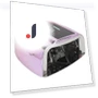 96W LED Rechargeable Touch Nail Lamp with Fast Curing Gradient Purple — Curing Lamps, TOMTOP JMS