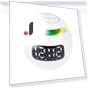 Bluetooth Speaker Night Light Alarm Clock — Alarm, DC-HOME Textile