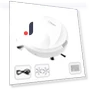 Smart Wireless Robot Vacuum — Smart Cleaning Robots, Modern Home Furnishing