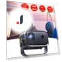 Portable Mini Home Theater Projector — Home Theater Projectors, FurryFriends
