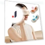 Smart Electric Eye Massager with Hot and Cold Compress — Rollers & Pens, Binchi