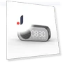 Alarm Clock with Speaker and Touch Button — Alarms & Clocks, HOME-Auto-001