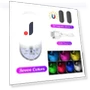 Finger Touch Sensor Reading Lamp — Light Kit, YJMP