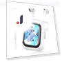 Wireless Earbuds with Low Latency and AI Real-Time Language Translator — In-Ear Headphones, Fanshenzhan