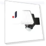 LED Solar Sensor Light — Outdoor Security & Flood Lighting, DAISHIN