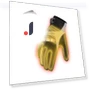 Heated Gloves with Touchscreen and SBR Padding — Gloves & Mittens, ROCKBROS