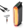 Bicycle Tail Light with Magnetic Smart Brake Rear Light — Bike Light Sets, ROCKBROS