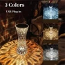 LED Crystal Table Lamp with Small Waist Projector — Desk & Table Lighting, Cosy Homes